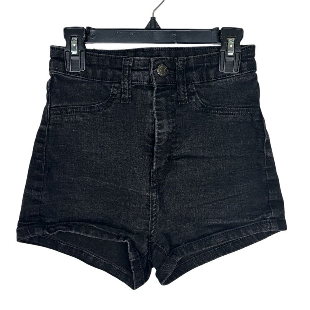 Wild Fable Black High Rise Jean Shorts Size 0/25R